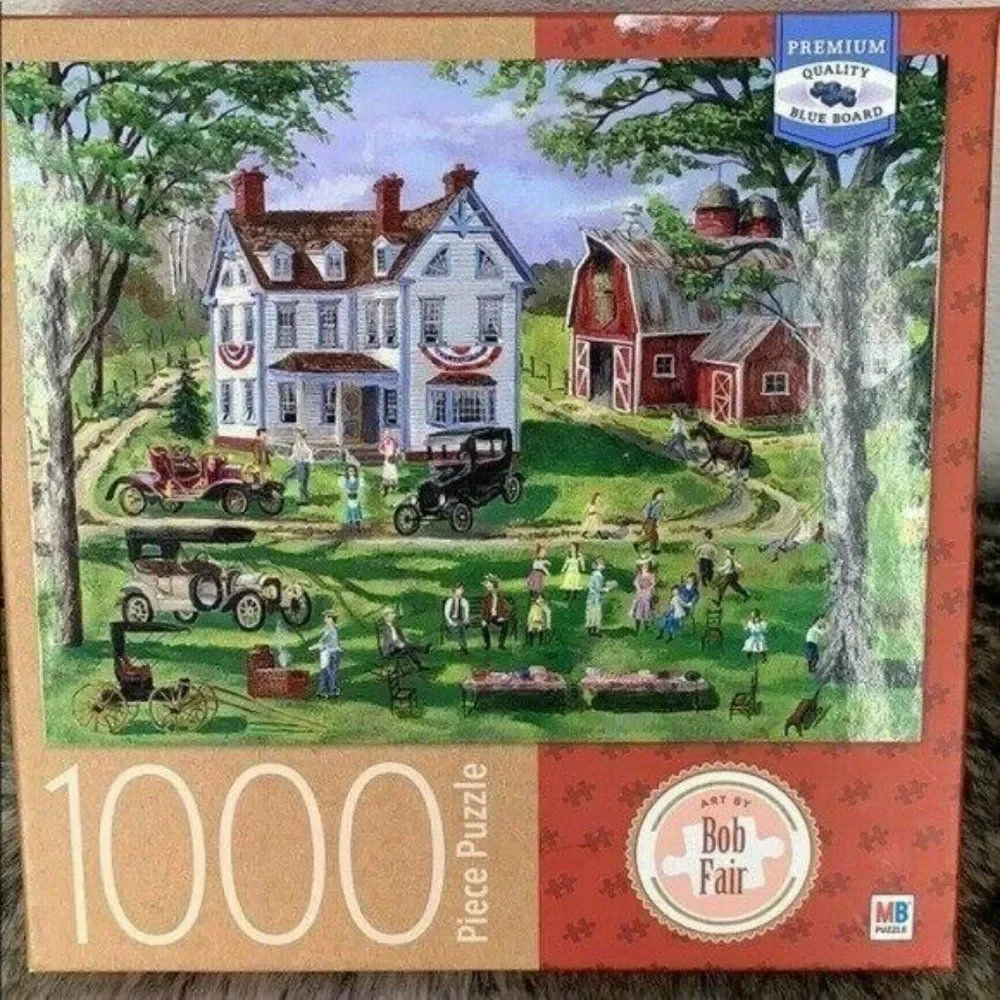 Bob Fair Family Gathering‎ 1000 pc puzzle